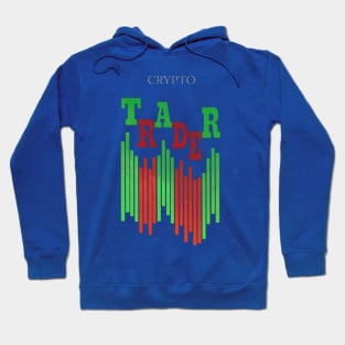 CRYPTO TRADER (CLEAN) / BLUE Hoodie